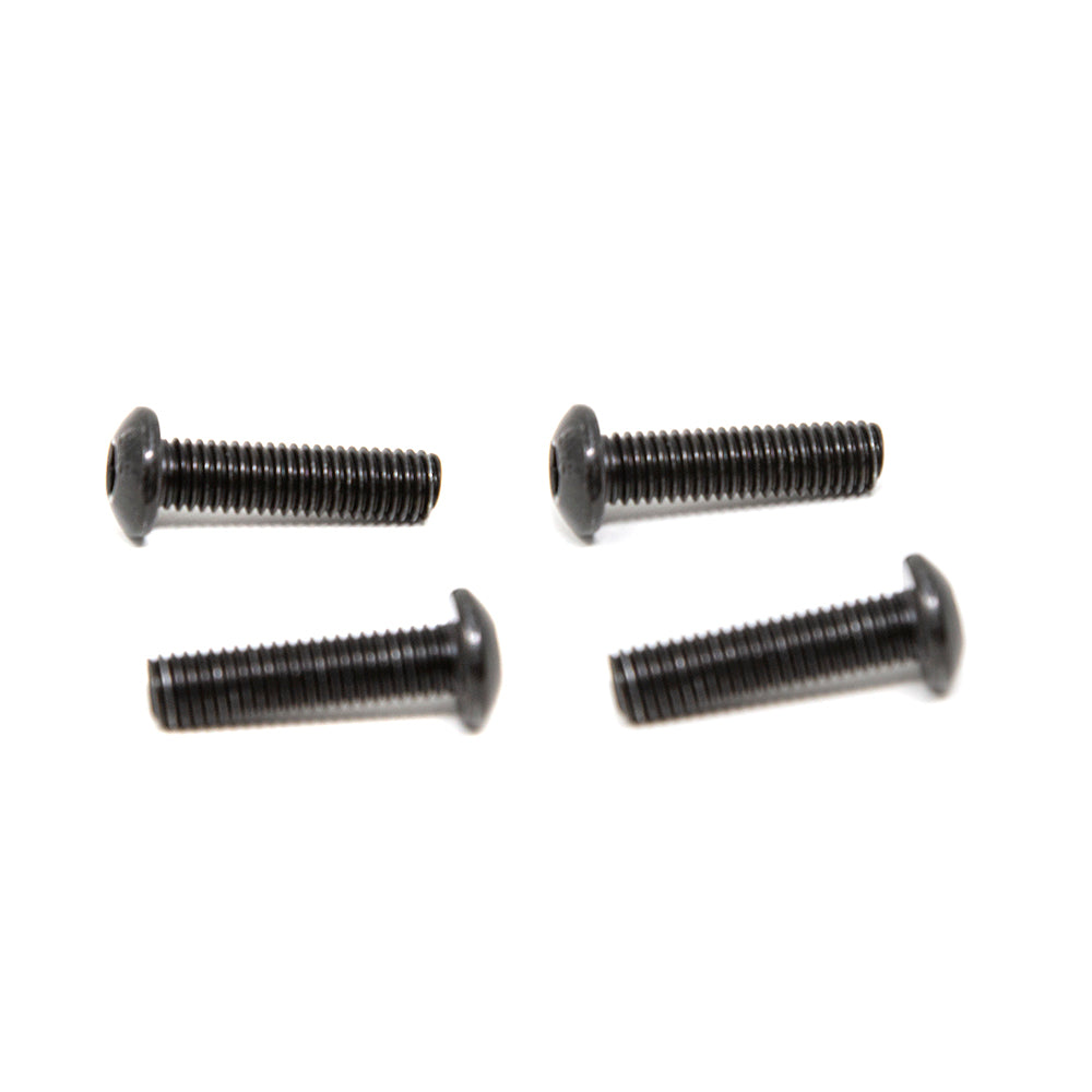 Four M8x30mm bolts facing different directions. 