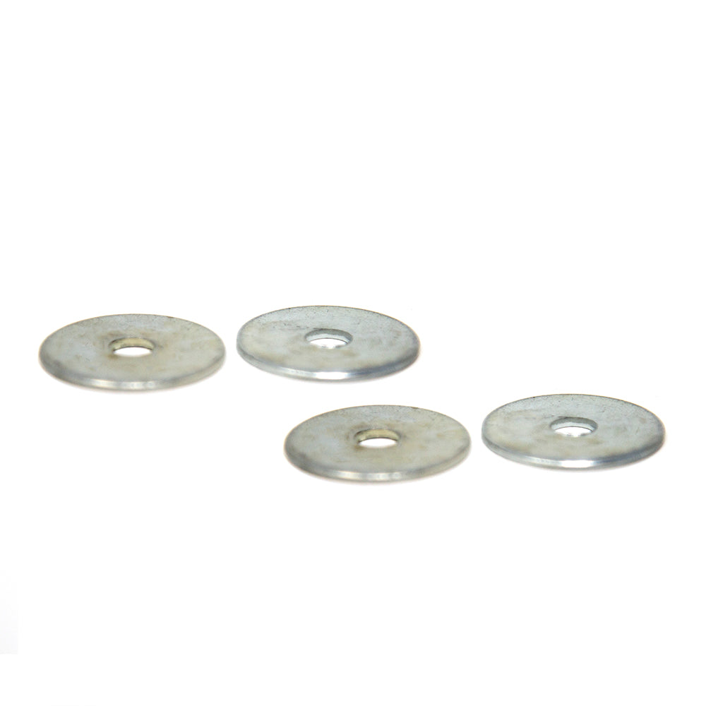 Large replacement washers designed for baseball carts. 