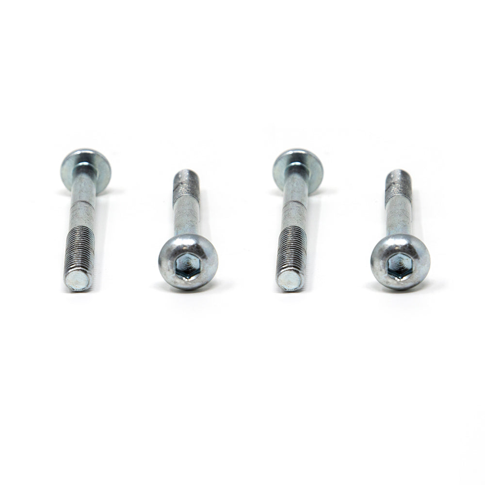 Four replacement M8x68 bolts facing in alternating directions.