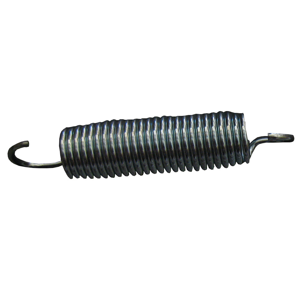 Galvanized steel springs are 4.75-inches-long.