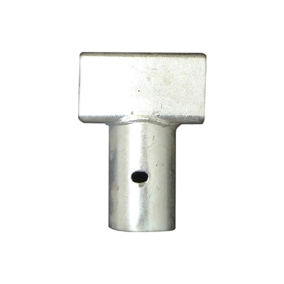 Small-sized T-joint intended for 8-foot kids trampolines. 