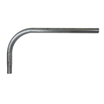 Female curved leg made from galvanized steel. 