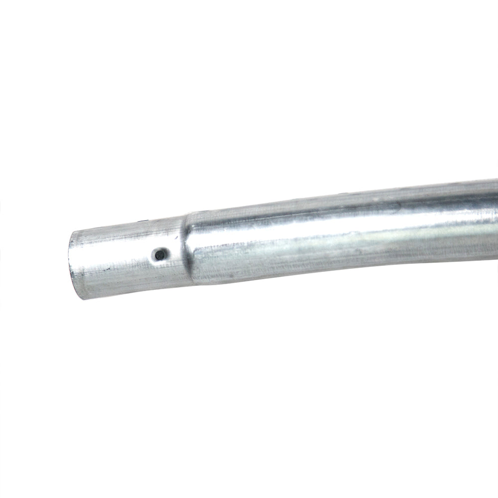 The arch enclosure top tube is made from galvanized steel. 