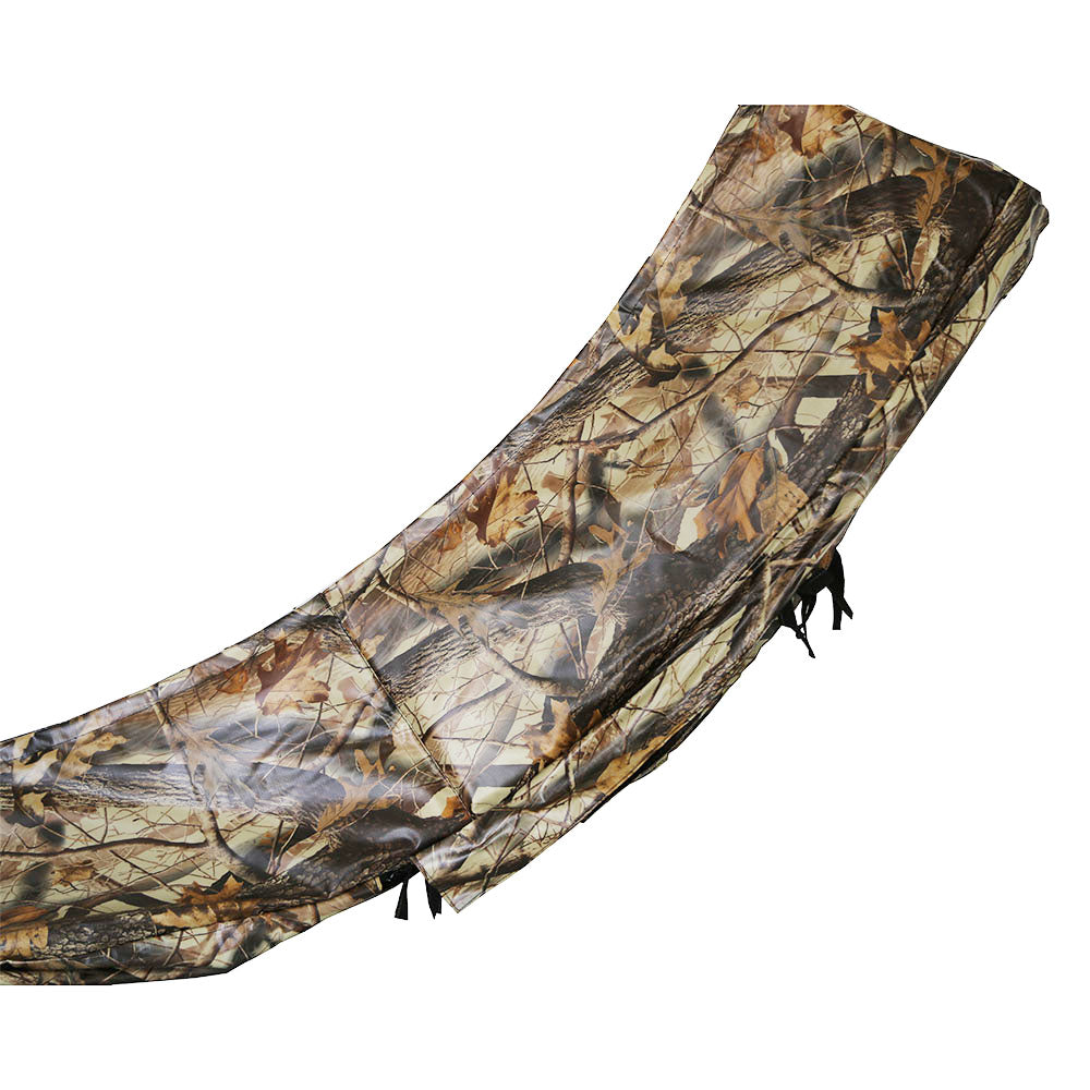 Forest camouflage spring pad designed for 12-foot round trampolines. 