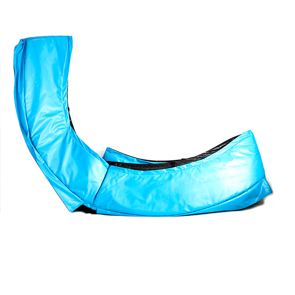 The thick PVC spring pad is UV-resistant. 