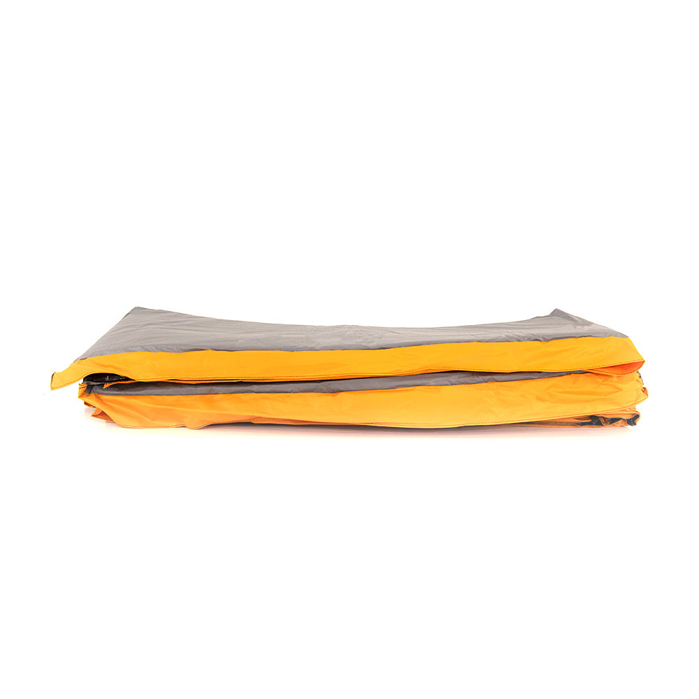 15' Round Spring Pad - Dual Gray/Orange