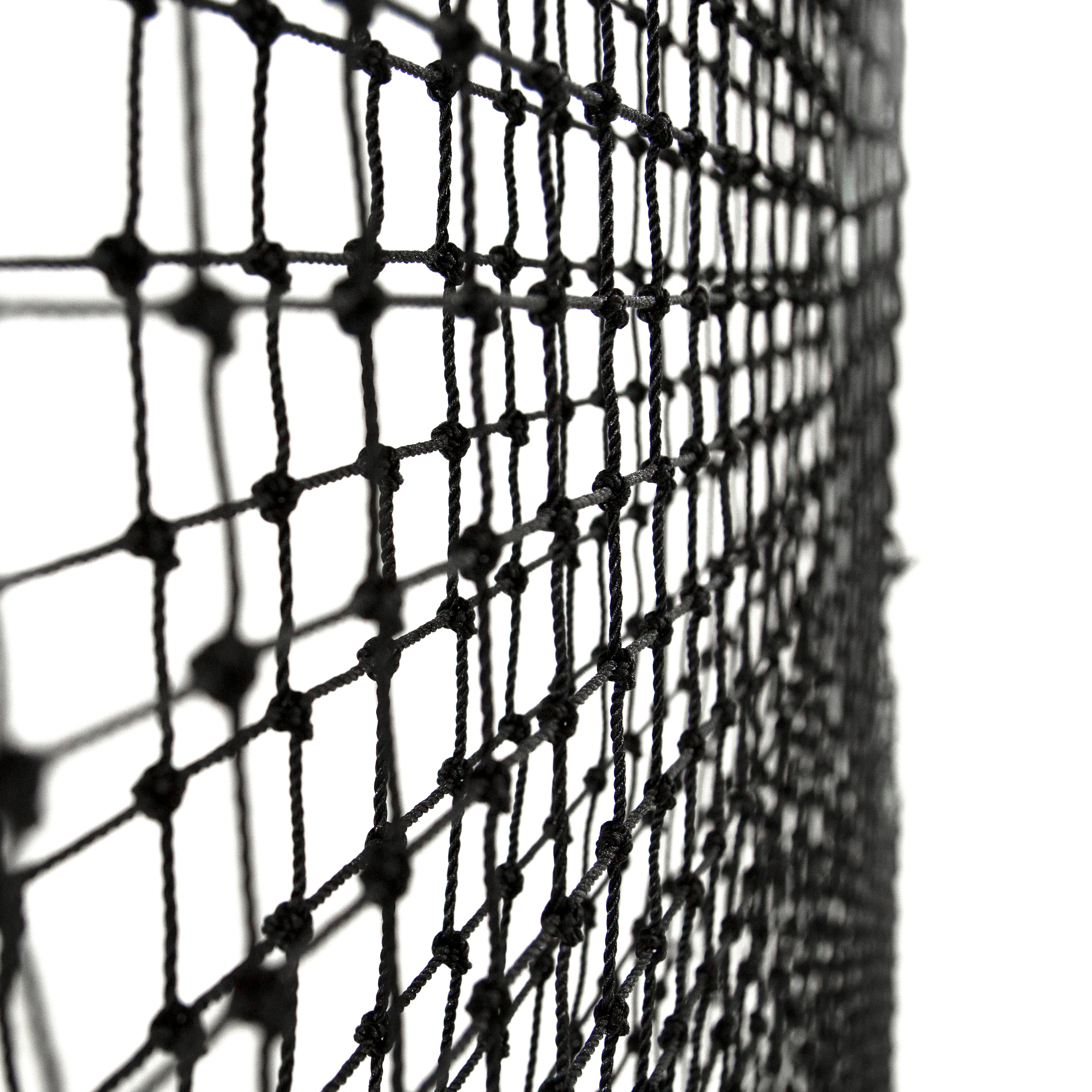 The black polyethylene net is UV-treated for extra outdoor durability.
