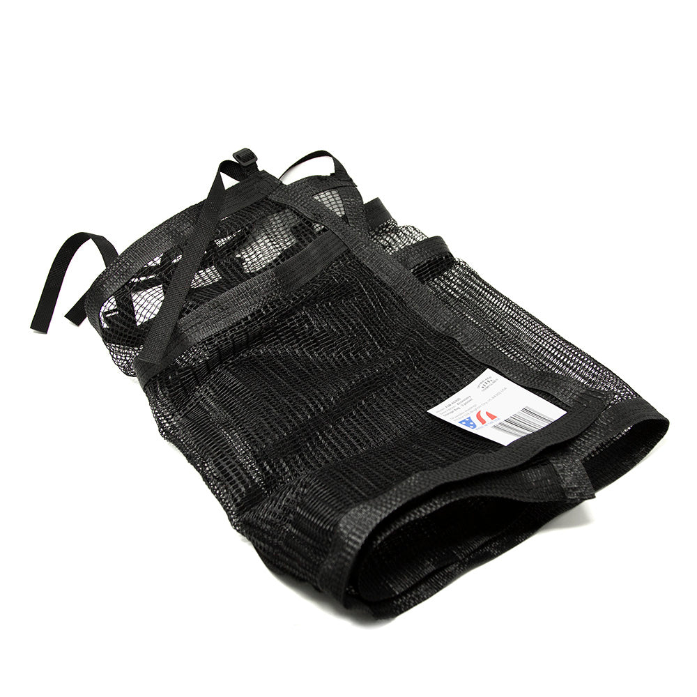 The Three Pocket Accessory Storage Bag can fold up nicely when not in use. 